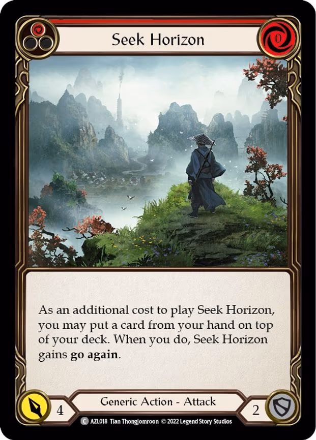Seek Horizon (Red)