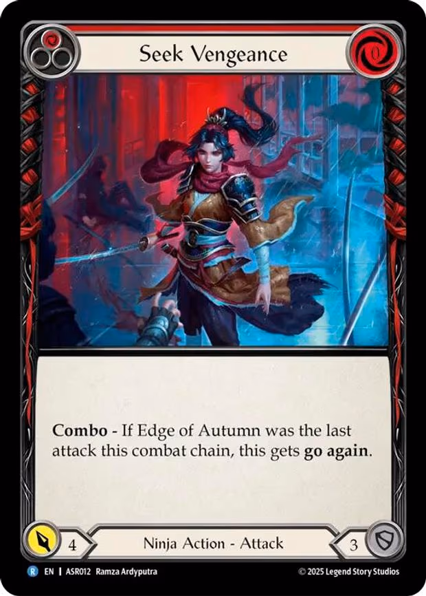 Seek Vengeance (Red)