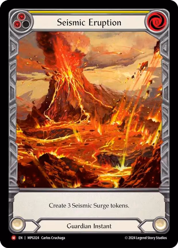 Seismic Eruption