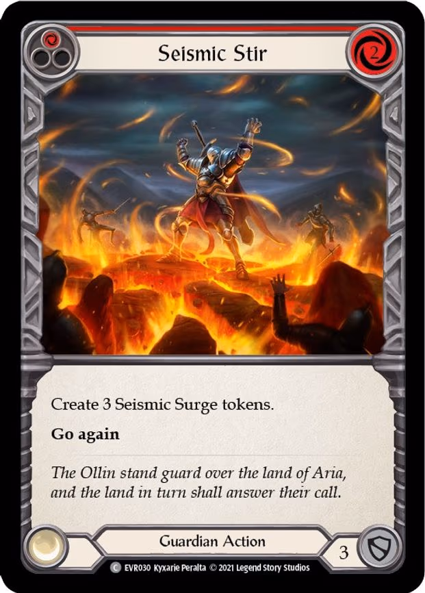 Seismic Stir (Red) - Common (EVR030)