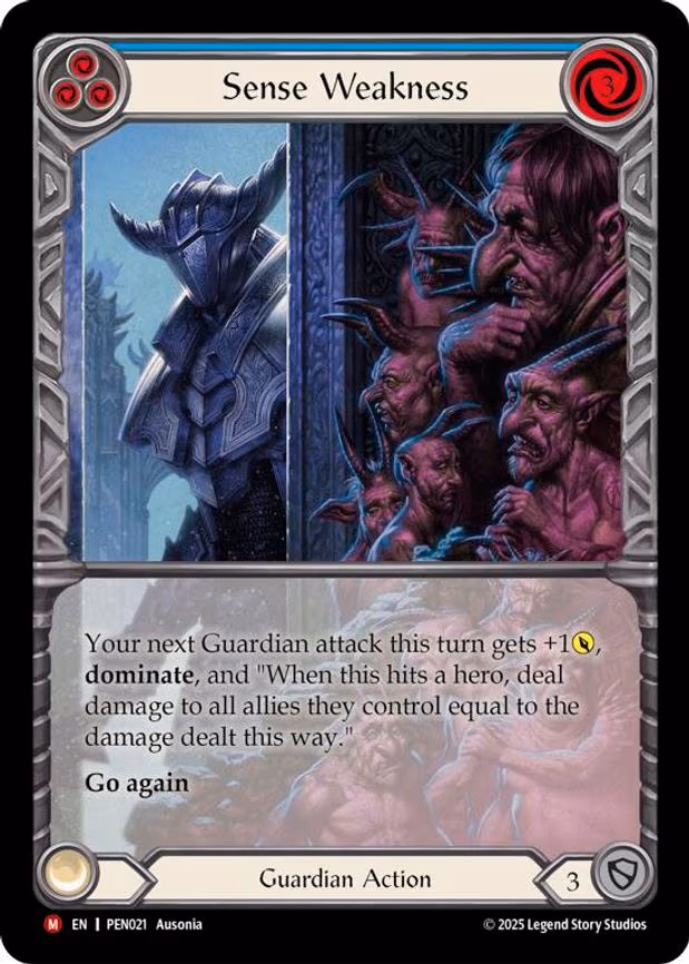 Sense Weakness (Blue)