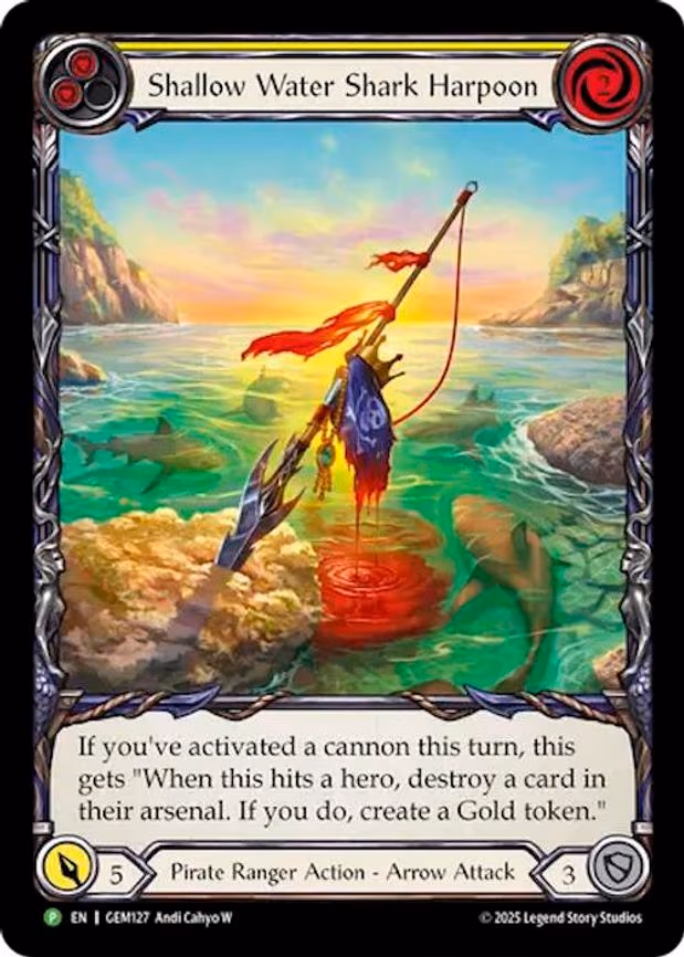 Shallow Water Shark Harpoon - Promo (GEM127)