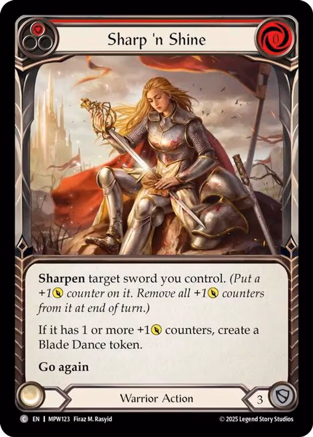 Sharp 'n Shine (Red) - Common (MPW123)