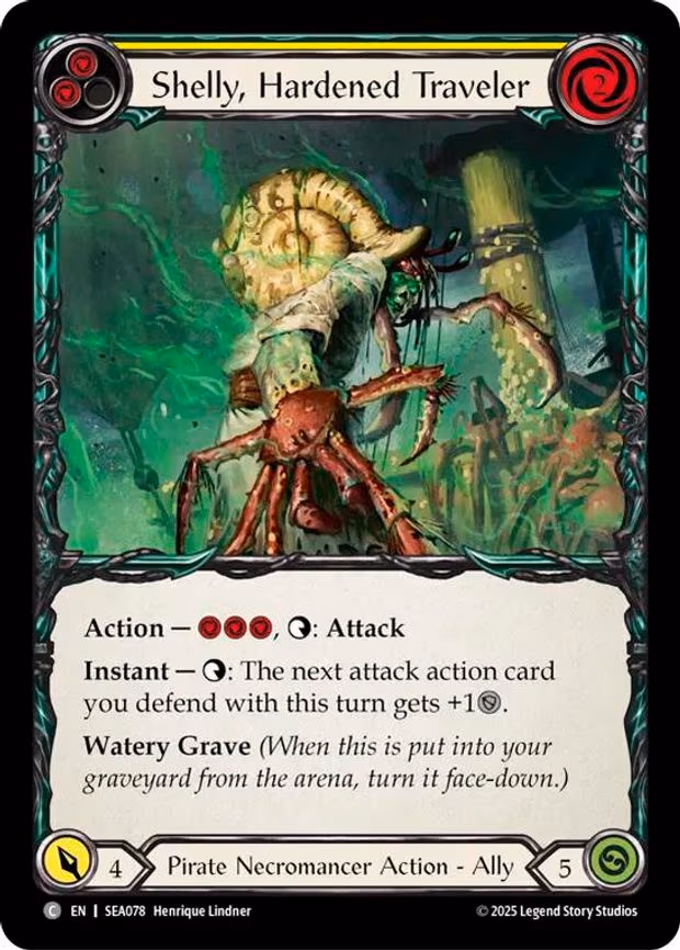 Shelly, Hardened Traveler - Common (SEA078)
