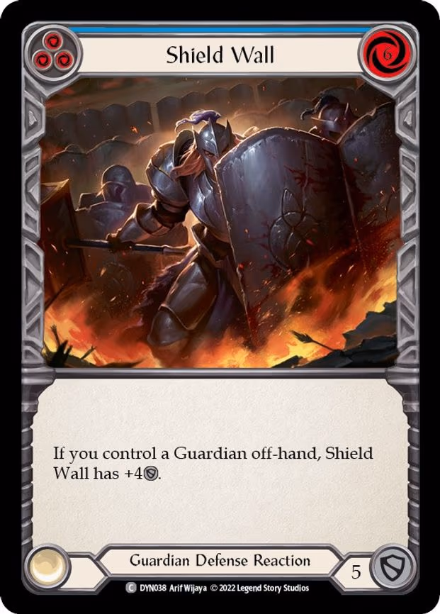 Shield Wall (Blue) - Common (DYN038)