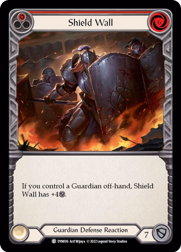 Shield Wall (Red) - Common (DYN036)
