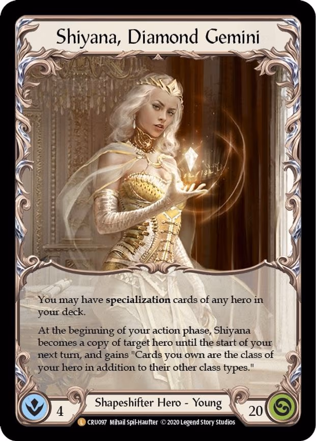 Shiyana, Diamond Gemini - Legendary (CRU097)