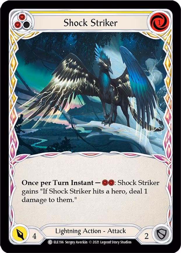 Shock Striker (Yellow) - Common (ELE196)