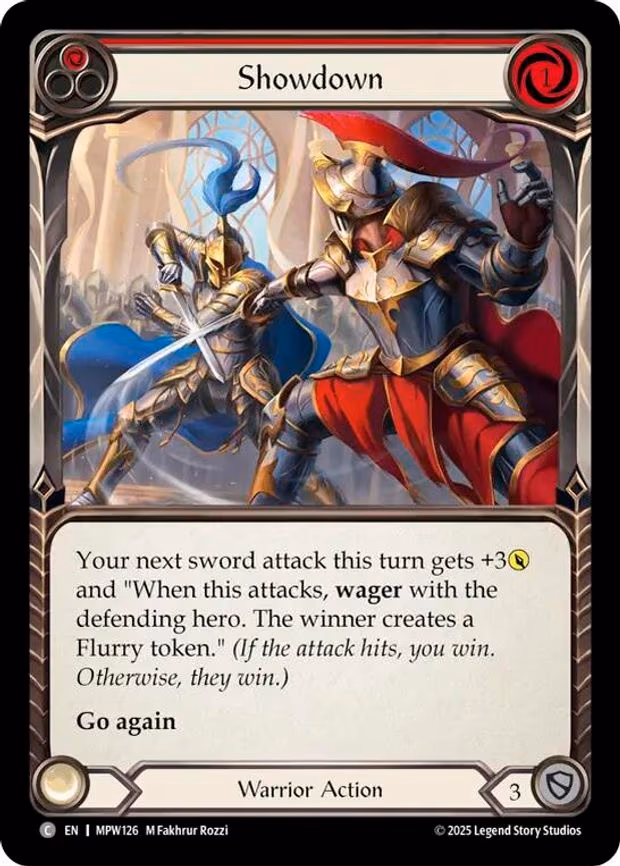 Showdown (Red) - Common (MPW126)
