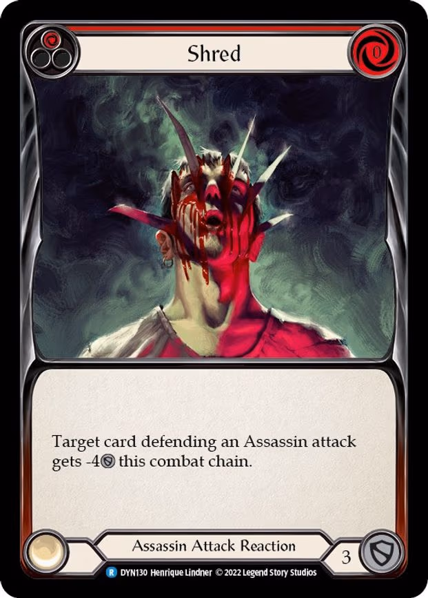 Shred (Red) - Rare (DYN130)