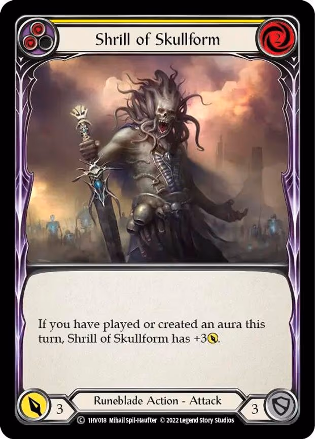 Shrill of Skullform (Yellow)