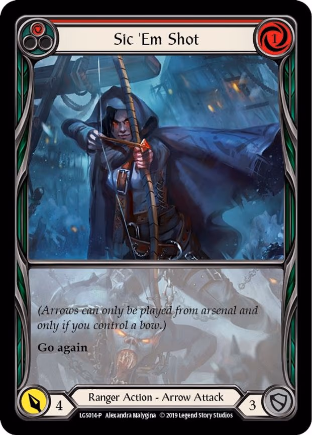 Sic 'Em Shot (Red) - Promo (LGS014)