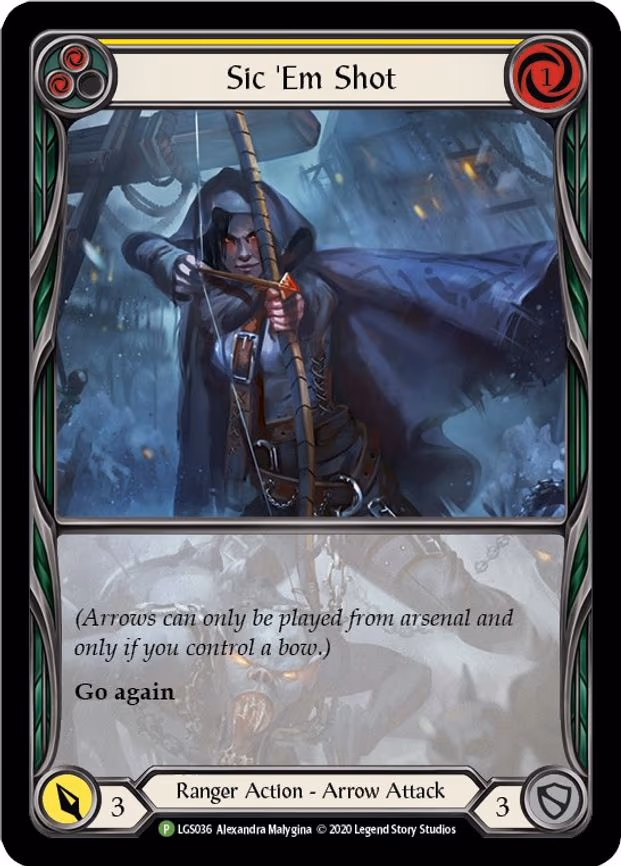 Sic 'Em Shot (Yellow) - Promo (LGS036)