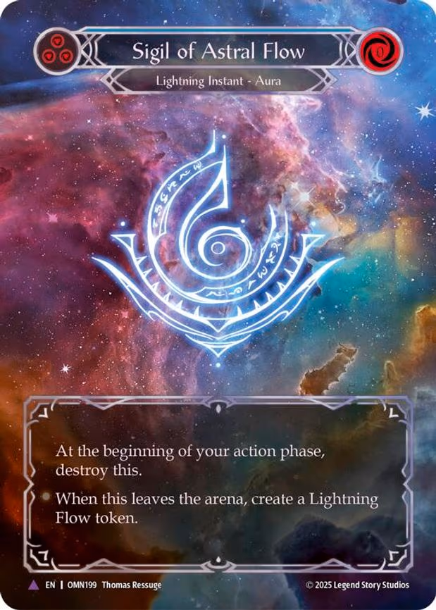 Sigil Of Astral Flow (Blue) (Marvel) - Marvel (OMN199)