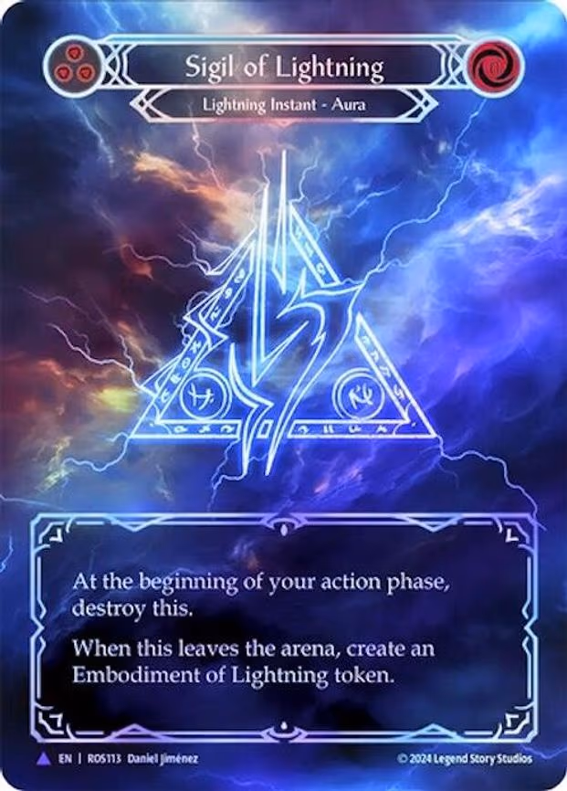 Sigil of Lightning (Marvel) - Marvel (ROS113)
