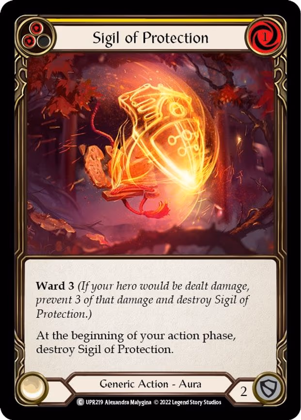 Sigil of Protection (Yellow) - Common (UPR219)