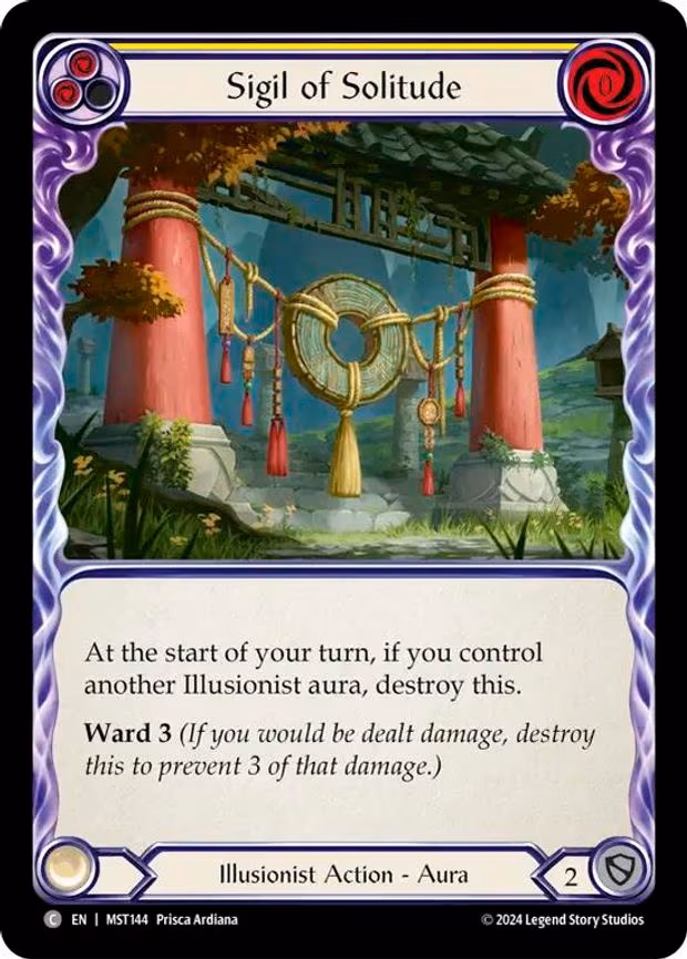 Sigil of Solitude (Yellow) - Common (MST144)