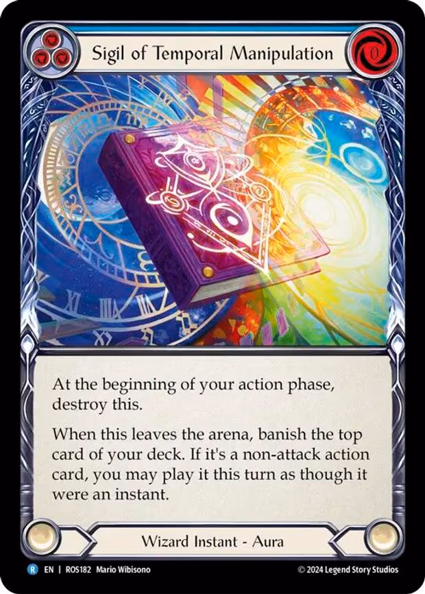 Sigil of Temporal Manipulation - Rare (ROS182)