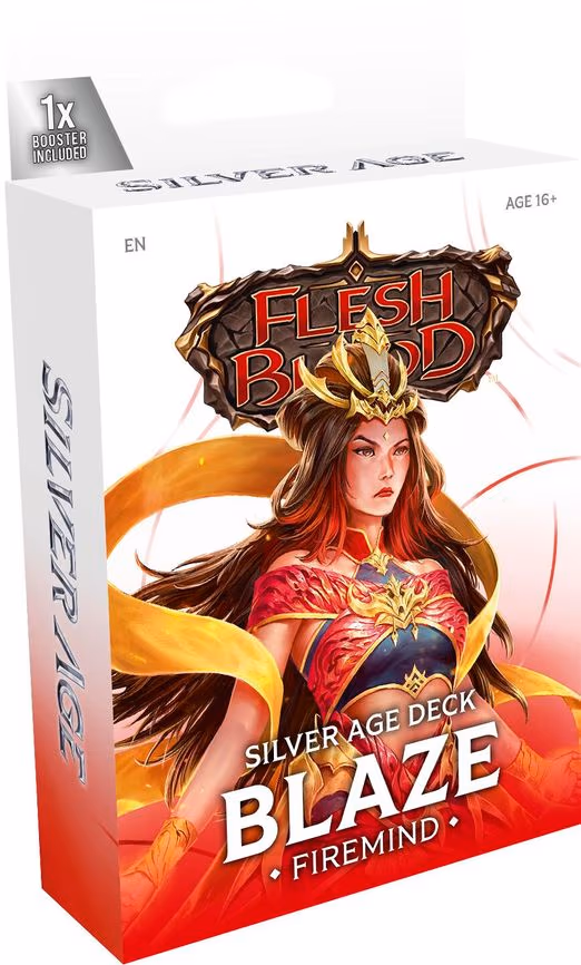 Silver Age Chapter 3 Deck - Blaze Firemind (Wizard)