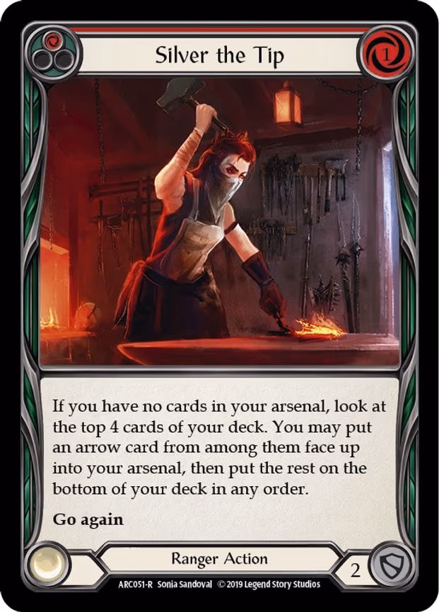 Silver the Tip (Red) - Rare (ARC051)
