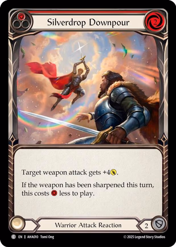 Silverdrop Downpour (Red)