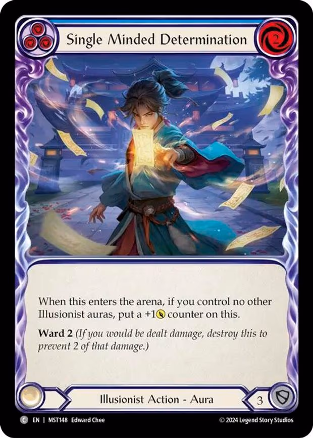 Single Minded Determination (Blue) - Common (MST148)