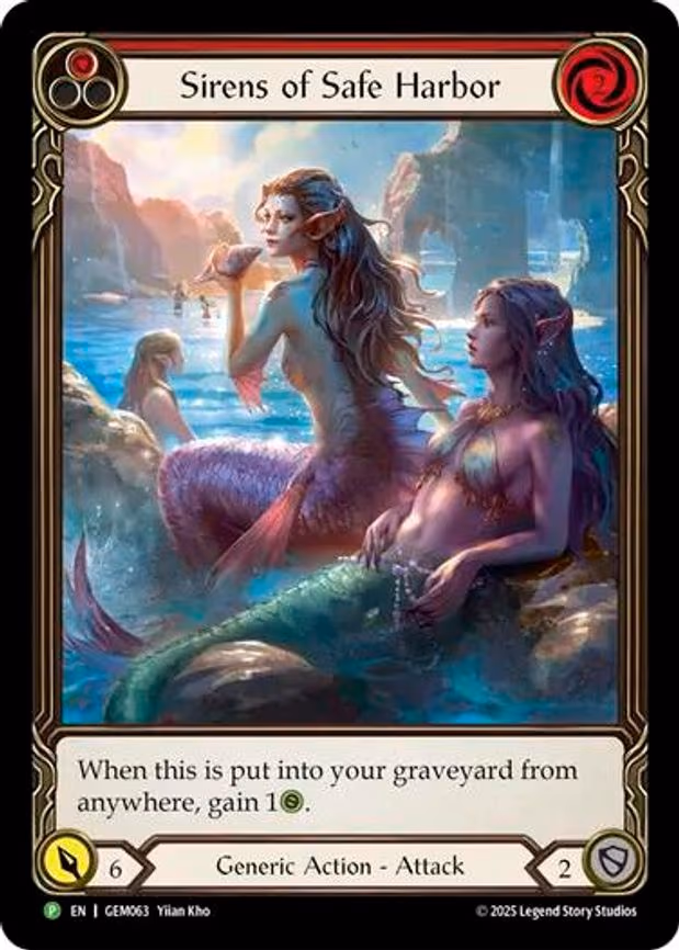 Sirens of Safe Harbor (Red) - Promo (GEM063)