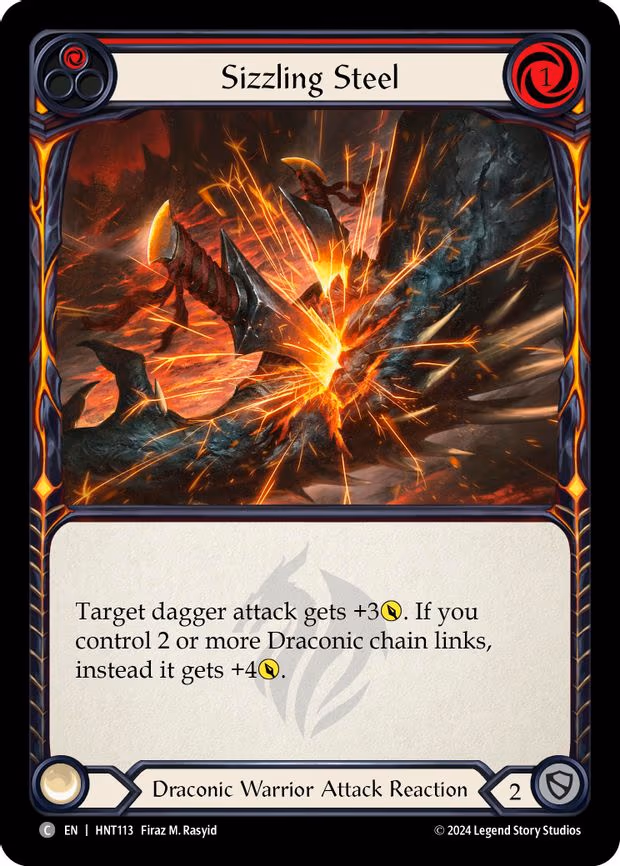 Sizzling Steel (Red) - Common (HNT113)