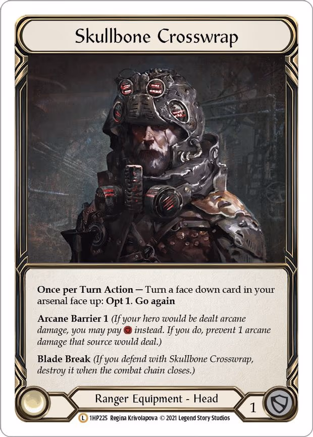 Skullbone Crosswrap - Legendary (1HP225)