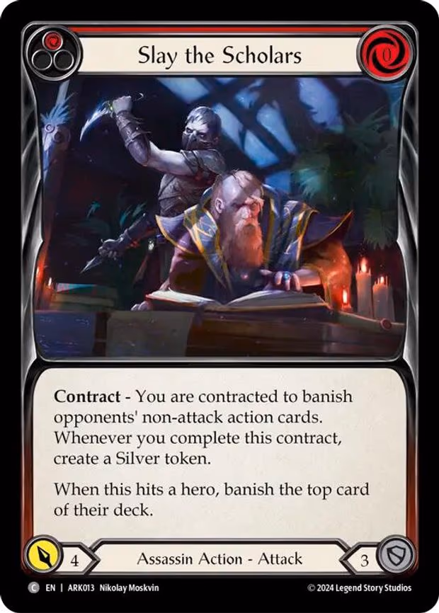 Slay the Scholars (Red)