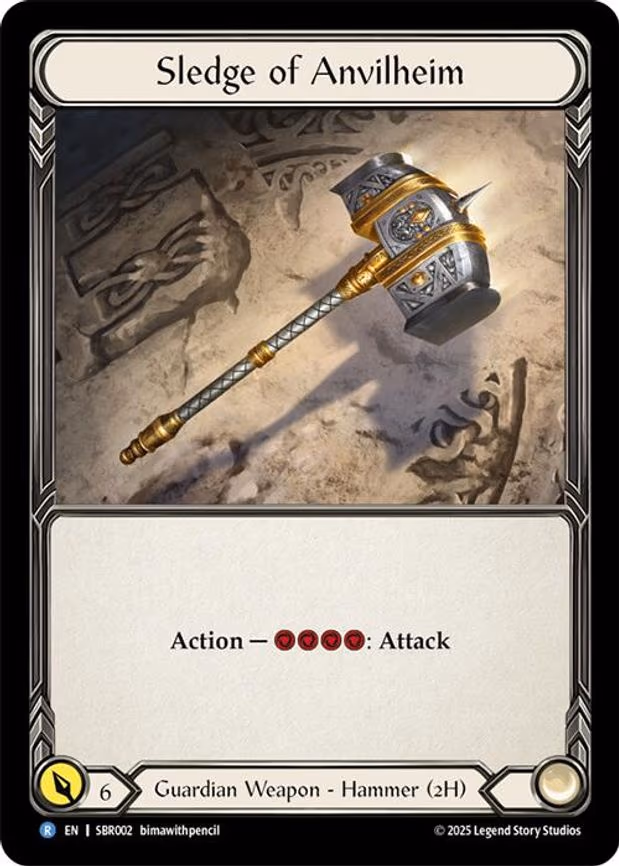 Sledge of Anvilheim - Rare (SBR002)