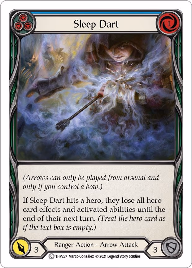Sleep Dart (Blue) - Common (1HP257)