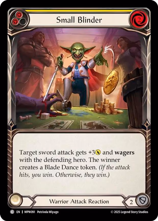 Small Blinder (Yellow) - Common (MPW091)