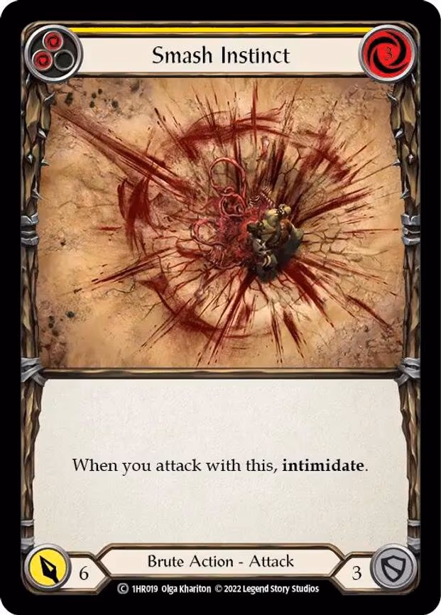 Smash Instinct (Yellow)