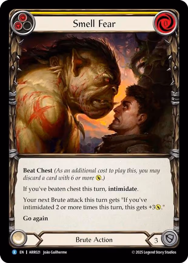 Smell Fear (Yellow)