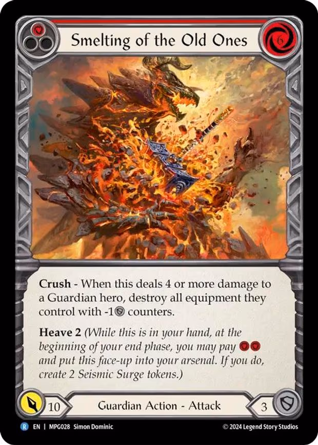 Smelting of the Old Ones - Rare (MPG028)