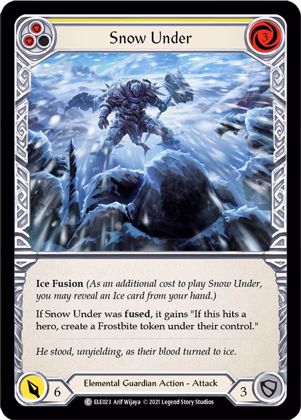 Snow Under (Yellow) - Common (ELE023)