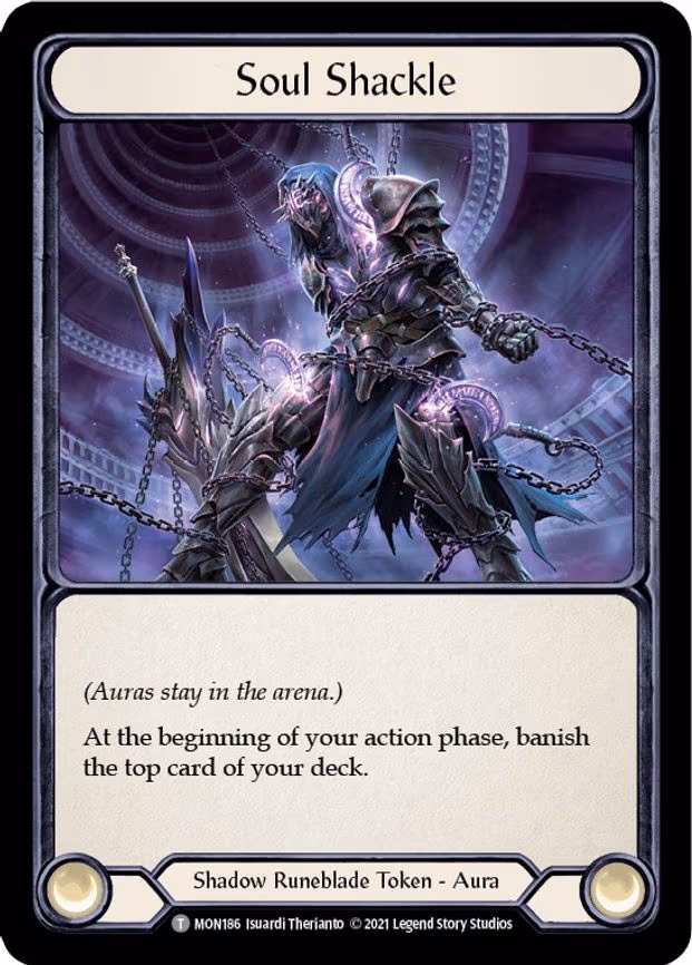 Soul Shackle // Spectral Shield - Token (MON186 // MON104)