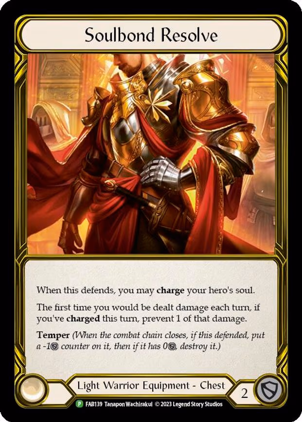 Soulbond Resolve (Golden) - Promo (FAB139)