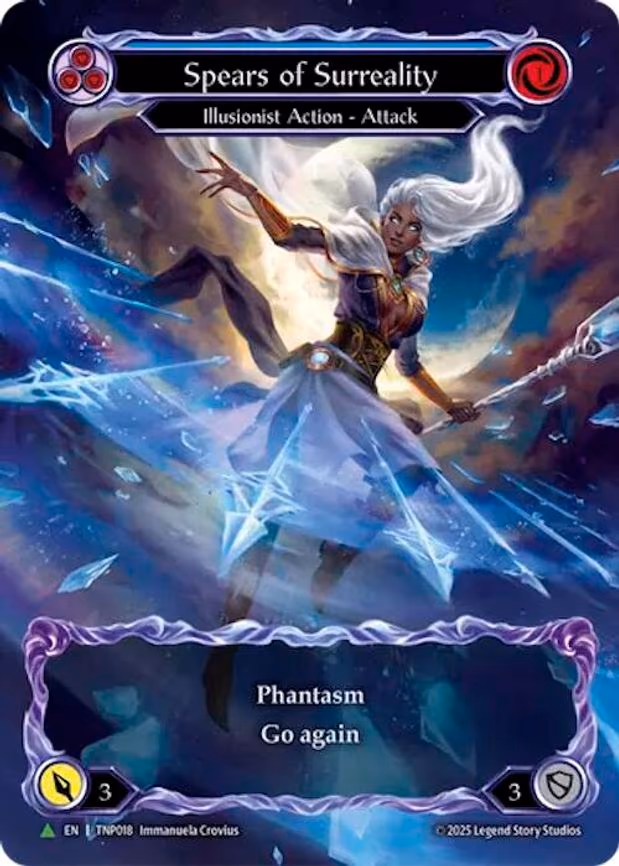 Spears of Surreality (Blue) (Marvel) - Promo (TNP018)