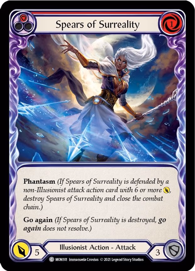 Spears of Surreality (Red) - Common (MON101)