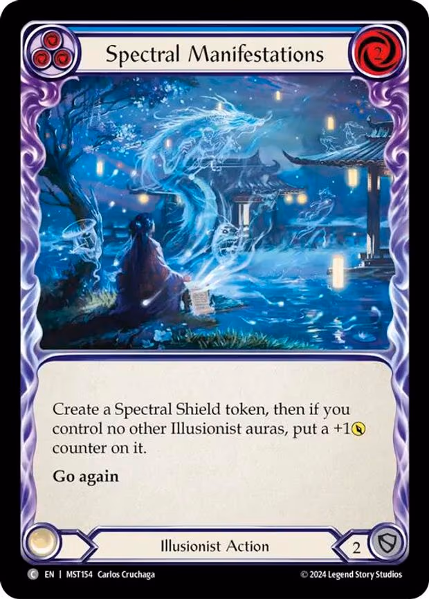 Spectral Manifestations (Blue) - Common (MST154)