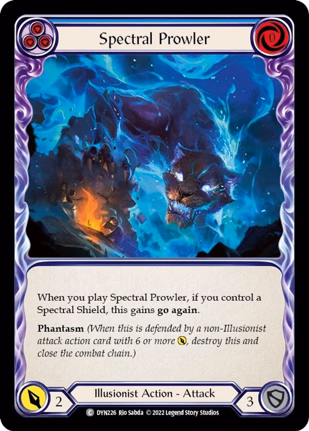 Spectral Prowler (Blue) - Common (DYN226)