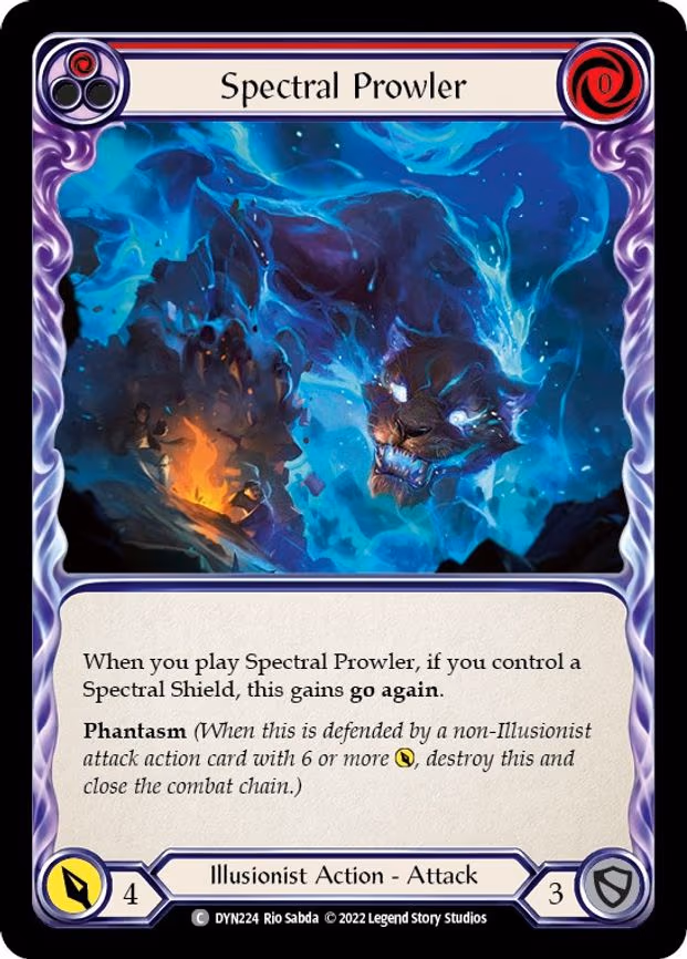 Spectral Prowler (Red) - Common (DYN224)