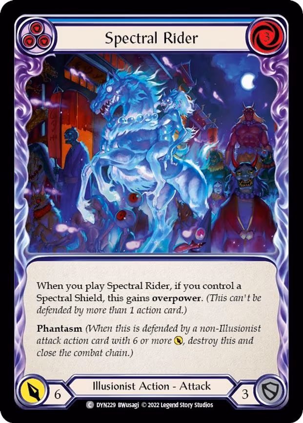Spectral Rider (Blue) - Common (DYN229)