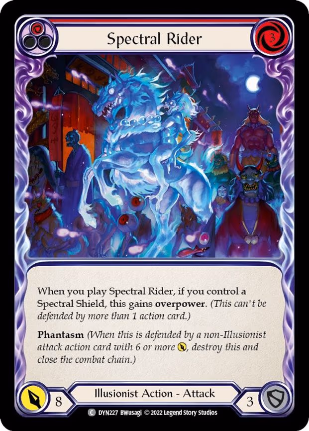 Spectral Rider (Red) - Common (DYN227)