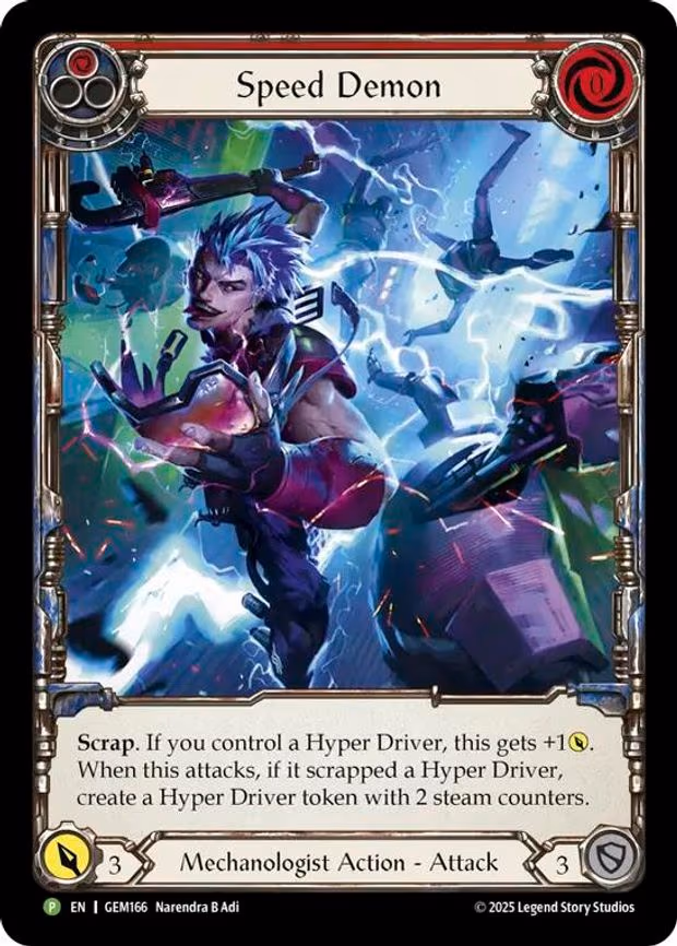 Speed Demon (Red) - Promo (GEM166)