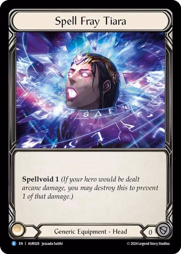 Spell Fray Tiara - Rare (AUR028)