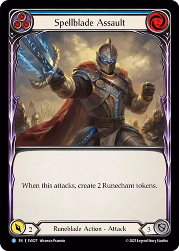 Spellblade Assault (Blue) - Rare (SVI027)