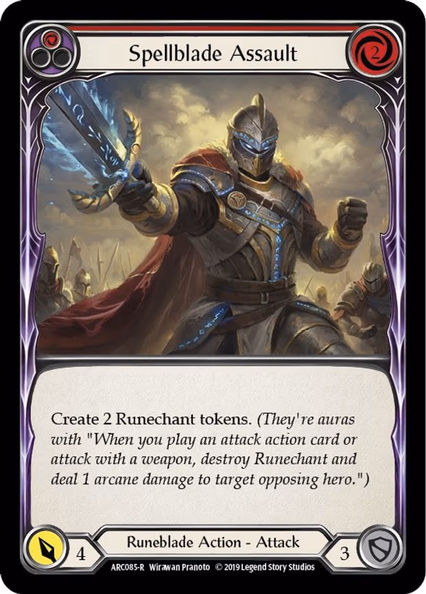 Spellblade Assault (Red) - Rare (ARC085)